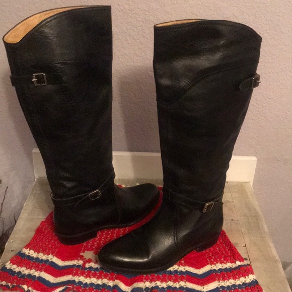 Frye Shoes - Awesome 🎉HP🎉Frye Black Leather Sz 8 Boots